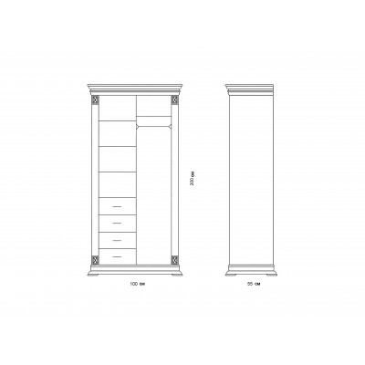 Шкаф Верди 1220-3